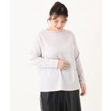 【大きいサイズ】ぽこぽこシャーリングトップス | eur3 | 詳細画像3 