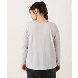 【大きいサイズ】ぽこぽこシャーリングトップス | eur3 | 詳細画像4 