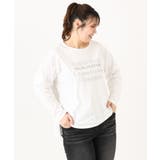 【大きいサイズ】ロゴプリント長袖Tシャツ | eur3 | 詳細画像17 