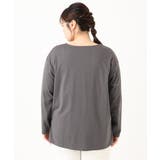 【大きいサイズ】ロゴプリント長袖Tシャツ | eur3 | 詳細画像25 