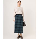 【大きいサイズ】ロゴプリント長袖Tシャツ | eur3 | 詳細画像3 