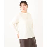 【大きいサイズ】プチハイネックリブカットソー | eur3 | 詳細画像19 