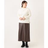 【大きいサイズ】プチハイネックリブカットソー | eur3 | 詳細画像21 