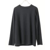 ブラック(94) | 【大きいサイズ】プチハイネックリブカットソー | eur3