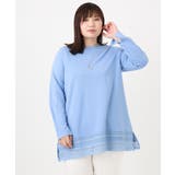 【大きいサイズ/a.v.v×eur3】ポンチ裾レーストップス | eur3 | 詳細画像2 