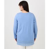 【大きいサイズ/a.v.v×eur3】ポンチ裾レーストップス | eur3 | 詳細画像5 