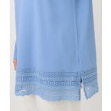 【大きいサイズ/a.v.v×eur3】ポンチ裾レーストップス | eur3 | 詳細画像8 