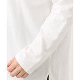 【大きいサイズ】コットンロゴ長袖Tシャツ | eur3 | 詳細画像10