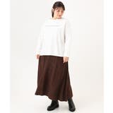 【大きいサイズ】コットンロゴ長袖Tシャツ | eur3 | 詳細画像13
