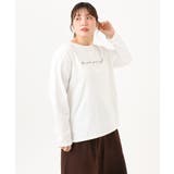 【大きいサイズ】コットンロゴ長袖Tシャツ | eur3 | 詳細画像5