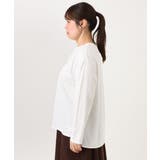 【大きいサイズ】コットンロゴ長袖Tシャツ | eur3 | 詳細画像7