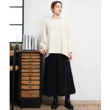 【大きいサイズ】千鳥ジャカードカットソー | eur3 | 詳細画像12
