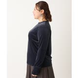 【大きいサイズ】ベロアジャージートップス | eur3 | 詳細画像8 