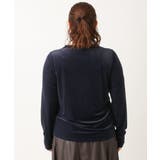 【大きいサイズ】ベロアジャージートップス | eur3 | 詳細画像9 