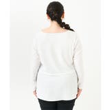 【大きいサイズ】ペプラムトップス | eur3 | 詳細画像8 