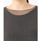 【大きいサイズ】シアーラメカットソー | eur3 | 詳細画像11 