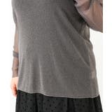 【大きいサイズ】シアーラメカットソー | eur3 | 詳細画像13 