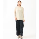 【大きいサイズ】シアーラメカットソー | eur3 | 詳細画像3 