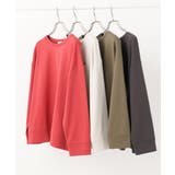 【大きいサイズ】ミニ裏毛ドロップショルダートップス | eur3 | 詳細画像20 