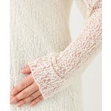 【大きいサイズ】ストレッチレーストップス | eur3 | 詳細画像9 