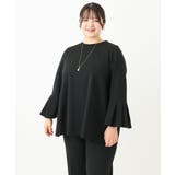 【大きいサイズ 11号サイズあり セットアップ対応】カットジョーゼットバックレー… | eur3 | 詳細画像17 