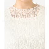 【大きいサイズ】ストレッチレーストップス | eur3 | 詳細画像5 