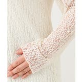 【大きいサイズ】ストレッチレーストップス | eur3 | 詳細画像6 