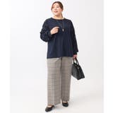 【大きいサイズ】ロイヤルヒートワイドストレートパンツ | eur3 | 詳細画像22 