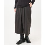 【大きいサイズ】ウール調キュロットパンツ | eur3 | 詳細画像18 