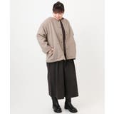 【大きいサイズ】ウール調キュロットパンツ | eur3 | 詳細画像21 