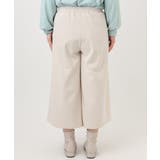 【大きいサイズ】ウール調キュロットパンツ | eur3 | 詳細画像9 