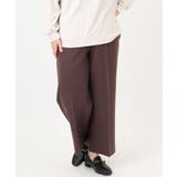 【大きいサイズ】ロイヤルヒート裏起毛ワイドパンツ | eur3 | 詳細画像13