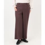 【大きいサイズ】ロイヤルヒート裏起毛ワイドパンツ | eur3 | 詳細画像14