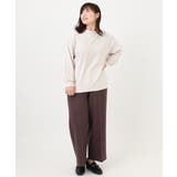 【大きいサイズ】ロイヤルヒート裏起毛ワイドパンツ | eur3 | 詳細画像15