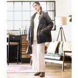 【大きいサイズ】ロイヤルヒート裏起毛ワイドパンツ | eur3 | 詳細画像2