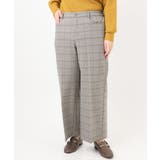 【大きいサイズ】ロイヤルヒート裏起毛ワイドパンツ | eur3 | 詳細画像21