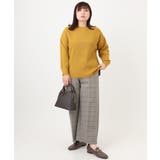 【大きいサイズ】ロイヤルヒート裏起毛ワイドパンツ | eur3 | 詳細画像24