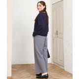 【大きいサイズ】ロイヤルヒート裏起毛ワイドパンツ | eur3 | 詳細画像28