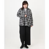 【大きいサイズ】ロイヤルヒート裏起毛ワイドパンツ | eur3 | 詳細画像50