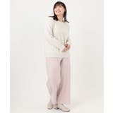 【大きいサイズ】ロイヤルヒート裏起毛ワイドパンツ | eur3 | 詳細画像6