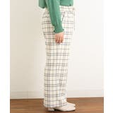 【大きいサイズ/a.v.v×eur3】チェック柄ワイドストレートパンツ | eur3 | 詳細画像18 