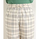 【大きいサイズ/a.v.v×eur3】チェック柄ワイドストレートパンツ | eur3 | 詳細画像21 