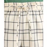 【大きいサイズ/a.v.v×eur3】チェック柄ワイドストレートパンツ | eur3 | 詳細画像22 