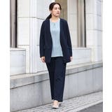 【大きいサイズ/11号サイズあり/セットアップ対応】洗えるテーパードパンツ | eur3 | 詳細画像5