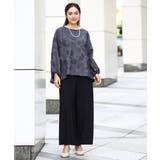 【大きいサイズ/11号サイズあり】センタープレスワイドパンツ | eur3 | 詳細画像16 