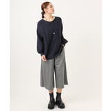 【大きいサイズ】ジャージーキュロットパンツ | eur3 | 詳細画像17 