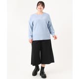 【大きいサイズ】ジャージーキュロットパンツ | eur3 | 詳細画像27 