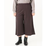 【大きいサイズ】ジャージーキュロットパンツ | eur3 | 詳細画像7 