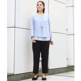 【大きいサイズ/11号サイズあり】Wクロスストレートパンツ | eur3 | 詳細画像18 