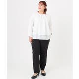 【大きいサイズ/11号サイズあり】Wクロスストレートパンツ | eur3 | 詳細画像23 